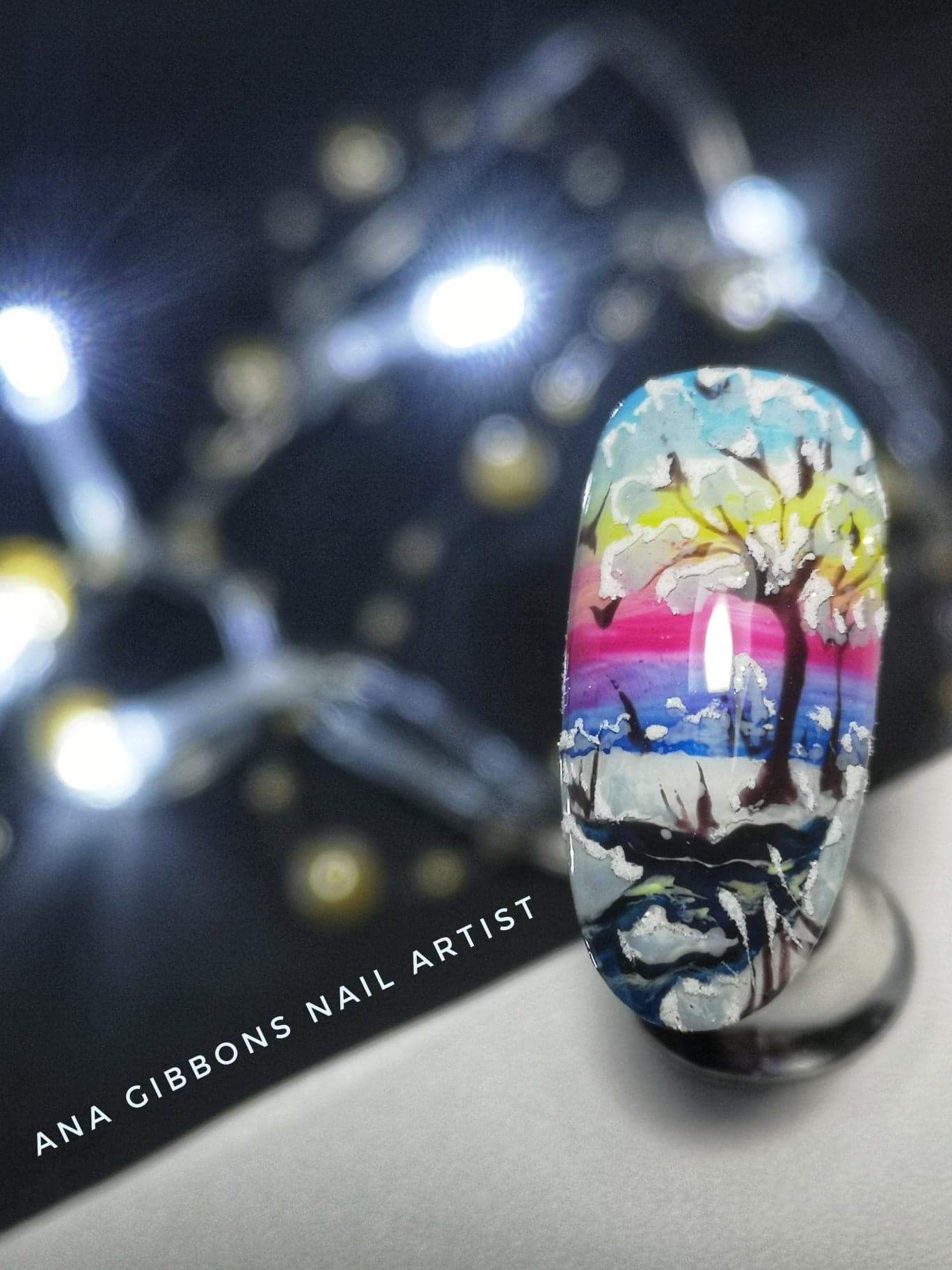 Christmas Design & Winter Scenery - ANA Nail Systems